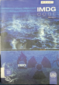 Image of IMDG Code : International Maritime Dangerous Goods 2004 Edition Vol.2