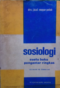 Sosiologi : Suatu Buku Pengantar Ringkas