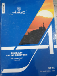 Image of Admiralty Sailing Directions : Australia Pilot Vol. III NP15 Eleventh Edition 2009