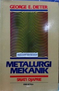 Image of Metalurgi Mekanik 3rd Ed Jilid 1
