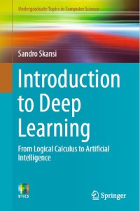 Image of Introduction To Deep Learning From Logical Calculus To Artificial Intelligence