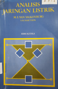 Image of Analisis Jaringan Listrik 3rd Ed.