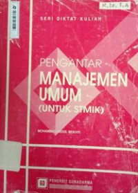 Image of Pengantar Manajemen Umum