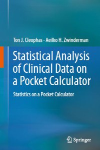 Image of Statistical Analysis Of Clinical Data On A Pocket Calculator : Statistics On A Pocket Calculator