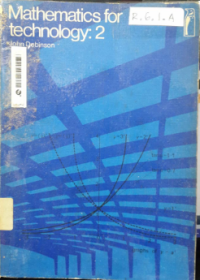 Image of Mathematics for Technology : 2