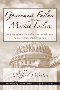 Image of Government Failure versus Market Failure : Microeconomic Policy Research and Government Performance