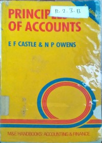 Image of Principles of Account Seventh Ed.