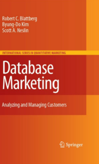 Image of Database Marketing Analyzing and Managing Customers