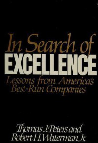 Image of In search of excellence : lessons from America's best-run companies