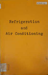 Image of Refrigeration and Air Conditioning