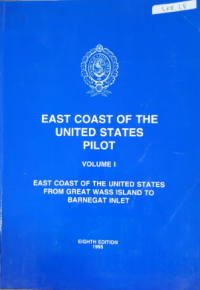 Image of East Coast of The United States Pilot Vol. 1 Eighth Edition