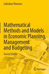 Image of Mathematical Methods And Models In Economic Planning, Management, And Budgeting