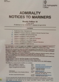 Image of Admiralty Notices To Mariners Weekly Edition 19
