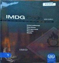Image of IMDG Code International Maritime Dengerous Goods Code 2002 Edition Vol.1