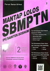 Image of Mantap Lolos SBMPTN IPC SAINTEK - SOSHUM