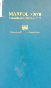 Image of Marpol 73/78 Consolidated Edition 1997