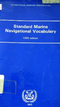 Image of Standard Marine Navigational Vocabulary 1985 Edition