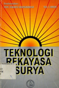 Image of Teknologi Rekayasa Surya