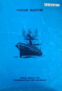 Image of Hukum Maritim Untuk Diklat TPK Program Studi Dek Dan Mesin