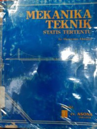 Image of Mekanika teknik Statis Tertentu