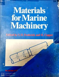 Image of Materials for marine Machinery