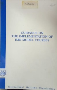 Image of Guidance on the Implementation of IMO Model Courses