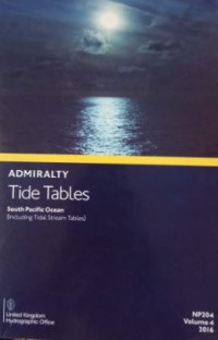 Image of Admiralty Tide Tables : South Pasific Ocean : NP204 Vol.4 2016