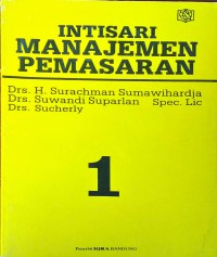 Image of Intisari Manajemen Pemasaran
