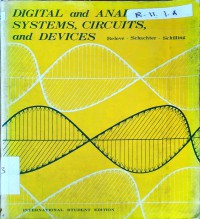 Digital and Analog Systems, Circuits, and Devices