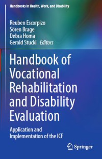 Image of Handbook of Vocational Rehabilitation and Disability Evaluation : Application and Implementation of the ICF