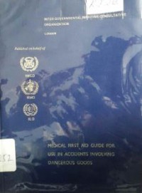 Image of Medical First Aid Guide for Use in Accidents Involving Dangerous Goods