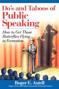 Image of Do's and Taboos of Public Speaking: How to Get Those Butterflies Flying in Formation