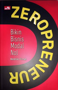 Image of Zeropreneur : Bikin Bisnis Modal Nol