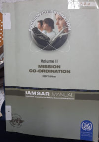 Image of IAMSAR Manual : Vol.II Mission Co-Ordination 2007 Edition