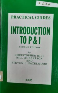 Image of Practical Guides Introduction To P & I Second Edition