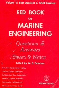 Image of Red Book of Marine Engineering : Questions and Answer