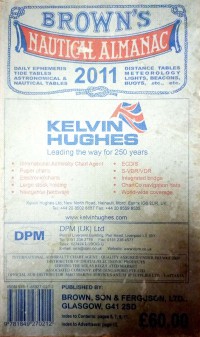 Image of Brown's Nautical Almanac Daily Tide Tables for 2012