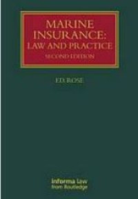 Image of Marine Insurance : Law And Practice