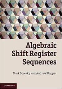 Image of Algebraic Shift Register Sequences