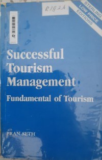 Image of Successful Tourism Management:Fundamental of Tourism