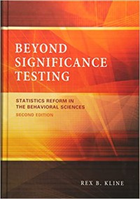 Image of Beyond Significance Testing : Statistics Reform in the Behavioral Sciences