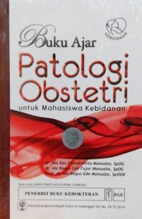 Image of Buku AJar Patalogi Obstetri untuk Mahasiswa kebidanan