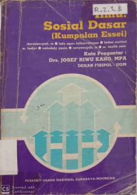 Ilmu Sosial Dasar : Kumpulan Esai