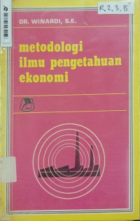 Image of Metodologi Ilmu Pengetahuan Ekonomi