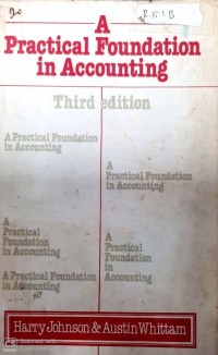 Image of A Practical Foundation in Accounting 3rd Ed.