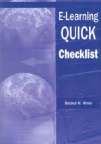 Image of E-Learning QUICK Checklist