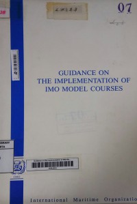Image of Guidance On The Implementation Of IMO Model Courses