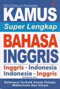 Image of Kamus Super Lengkap Bahasa Inggris