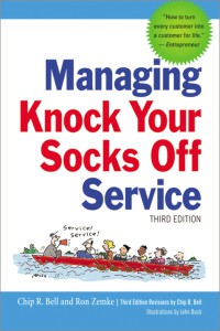Image of Managing knock your socks off service