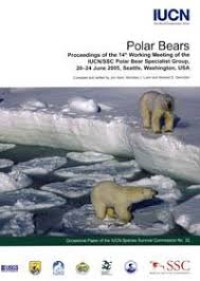 Image of Polar Bears Proceedings of the 14th Working Meeting of the IUCN/SSC Polar Bear Specialist Group, 20â€“24 June 2005, Seattle, Washington, USA